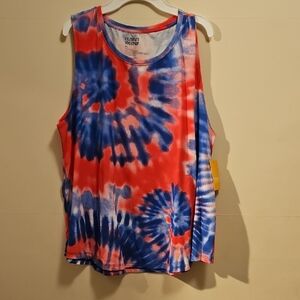 Colorful Tie-Dye Tank Top